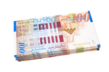 Stack of one hundred sheqalim
