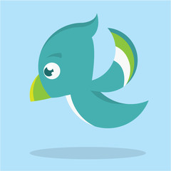 Birdie Icon Vector