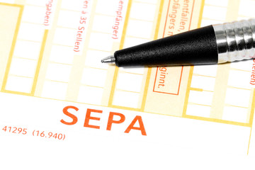 SEPA-Überweisung