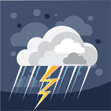 Severe Weather Storm Icon