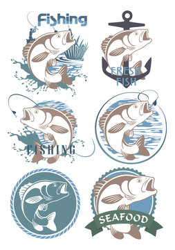 icons fish bass