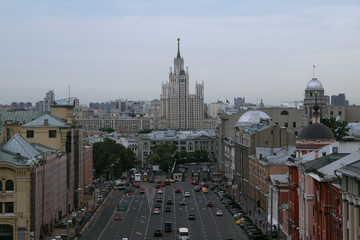 View on the center of Moscow