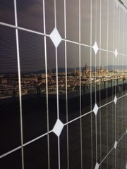 Solarzellen &uuml;ber Wien