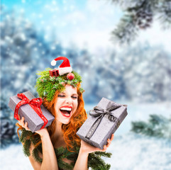 Happy Winter Woman christmas gifts