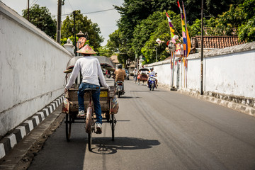 ciclo taxi en yogyakarta