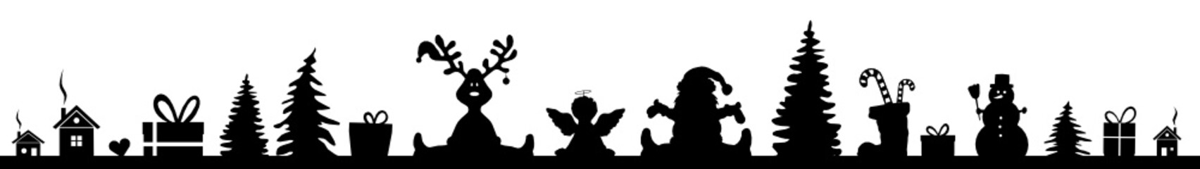 Weihnachtssilhouette