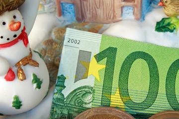 Freude auf das Weihnachtsgeld