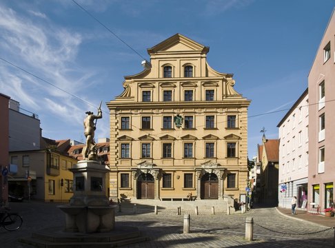 Stadtmetzg und Georgsbrunnen