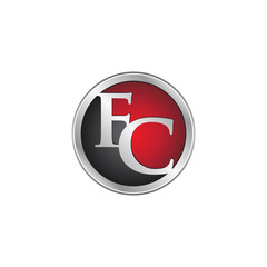 FC initial circle logo red