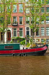 Fototapeta na wymiar Canals of Amsterdam 
