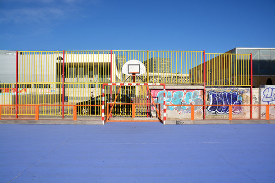 cancha deportiva al aire libre