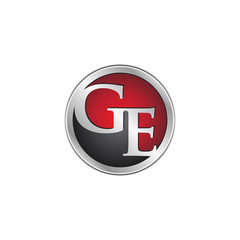 GE initial circle logo red