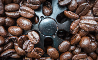 Coffee bean - caffeine