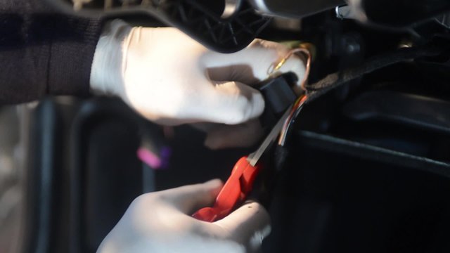 Riparazione di un cavo elettrico