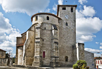 Sainte-Marie de Roquefort Church in Landes
