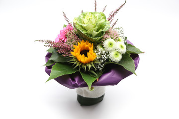 Blumenstrauß mit Sonnenblume