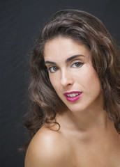 Fototapeta premium Portrait of Beautiful Young Woman