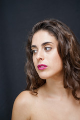 Fototapeta premium Portrait of Beautiful Young Woman