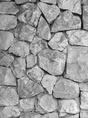 Old gray stone wall background