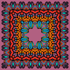 Colorful geometric pattern