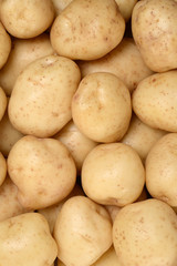 new potatoes background