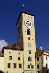 Fototapeta na wymiar Regensburg, Altes Rathaus