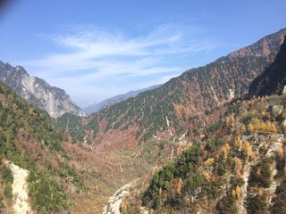 Fototapeta premium 黒部ダムの山々