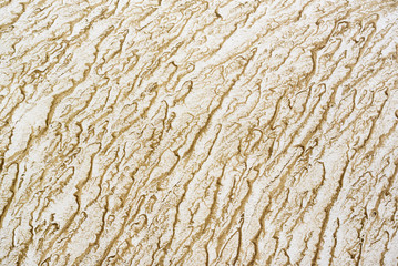 close-up texture isolated mud splashes by car