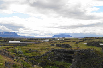 Fototapeta na wymiar Landscape in Iceland