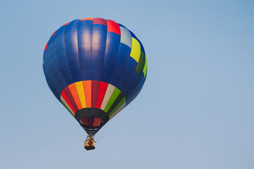 Colorful hot air balloon
