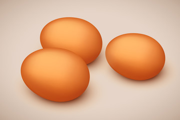 three lying eggs