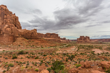 Fototapeta na wymiar Arches National Park Panoramic