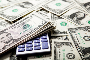 Fototapeta premium accounting in the money