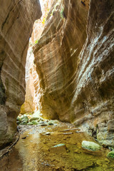 avakas canyon, cyprus