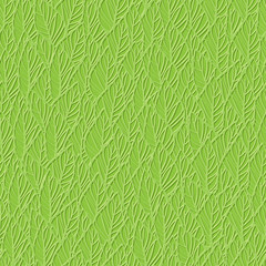 Floral 3d Seamless Pattern Background.