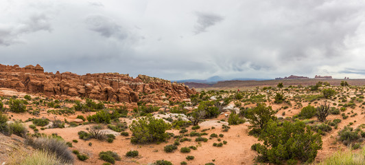 Arches National Park panorama 