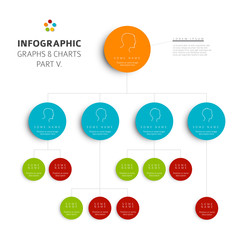 Set of vector flat design infographic charts and graphs 5