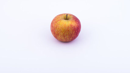 fresh apple on white background