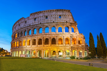 Naklejka na ściany i meble Colosseum - Rome - Italy