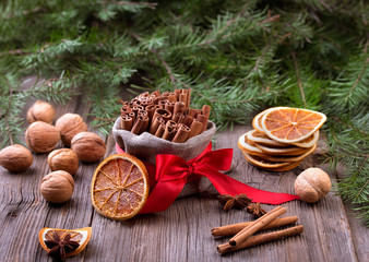 Traditional christmas spices.