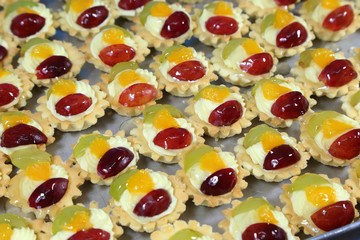 Mini tart cakes.