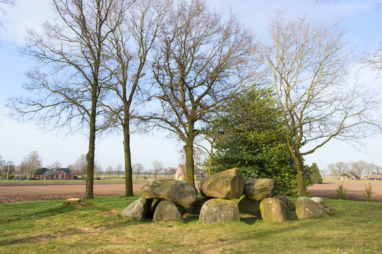 Typical Dutch Hunebed