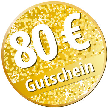 80 Euro Gutschein