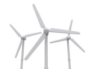 wind turbines