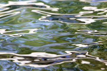 abstract surface of the water