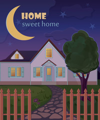 Home sweet home poster