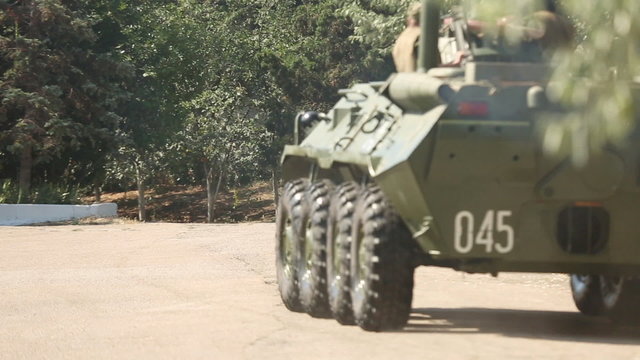 infantry fighting vehicles in urban environments