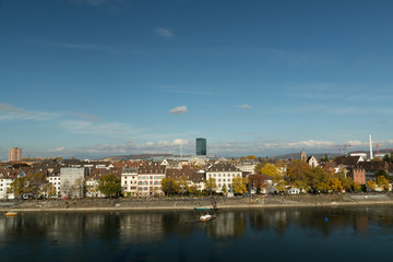 Fototapeta na wymiar Basel In Autumn