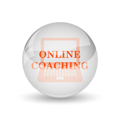 Online coaching icon