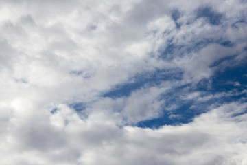 beautiful clouds at dawn